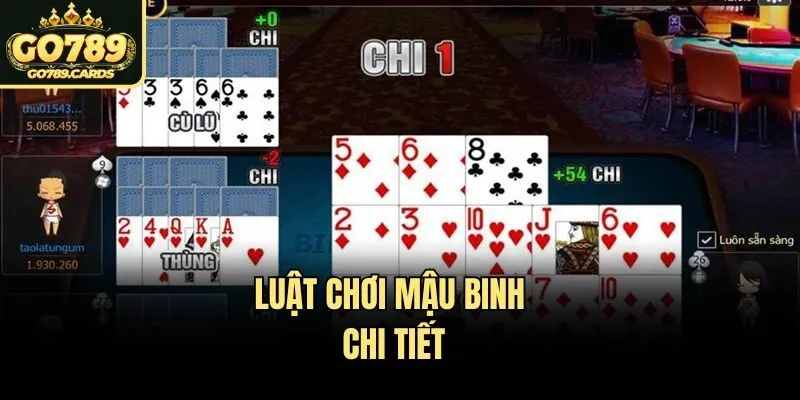 Tìm Hiểu Luật Chơi Mậu Binh Bí Kíp Cược Bất Bại Cùng Go789 Luật chơi mậu binh chi tiết